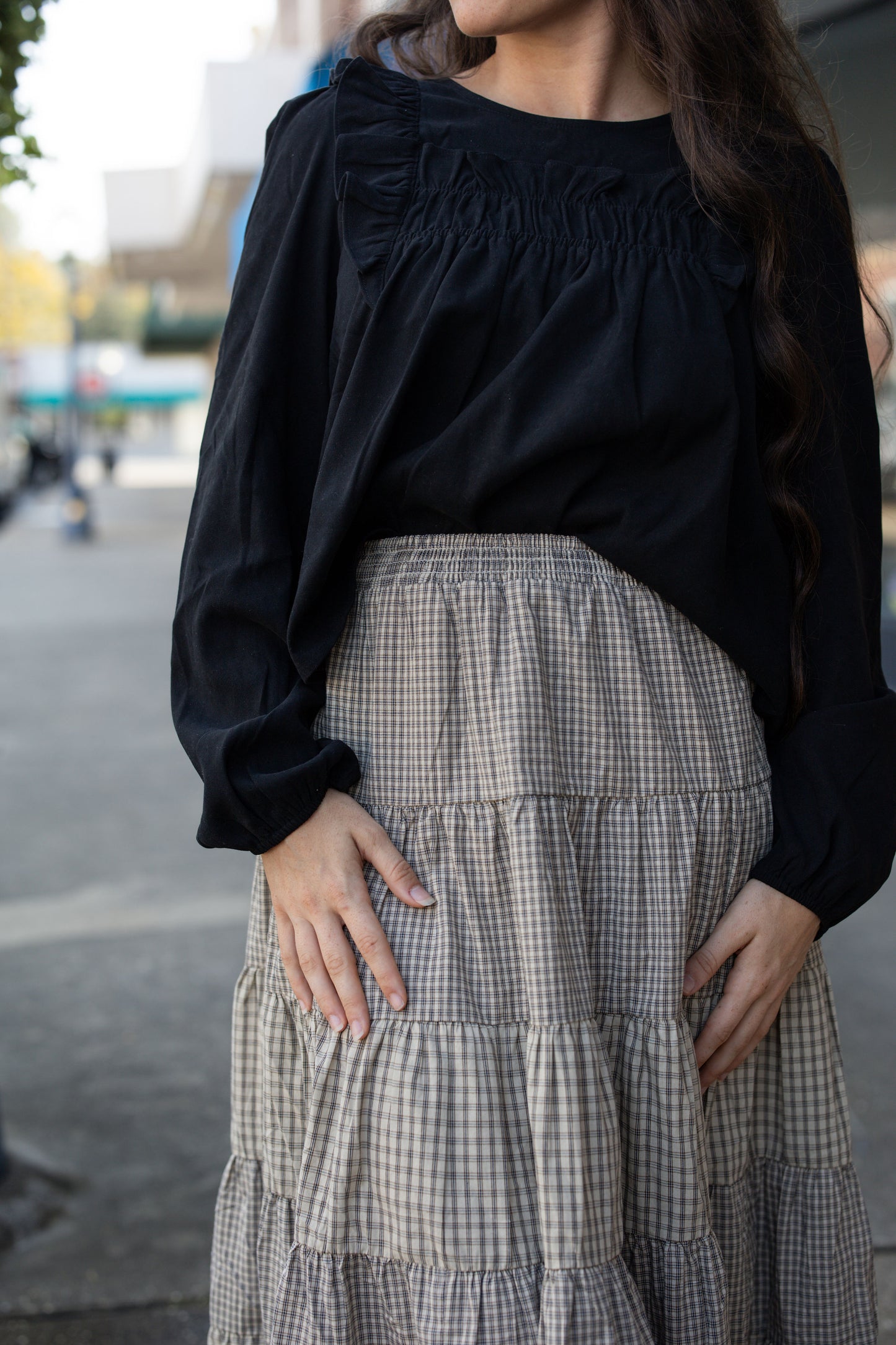 Full Swing Midi Skirt